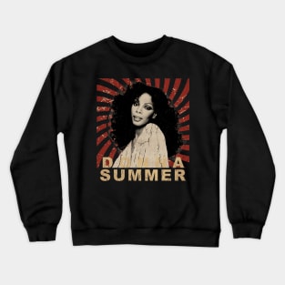 Donna Summer - vintageretro design Crewneck Sweatshirt